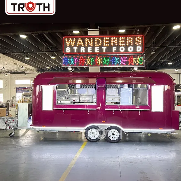 Truth SMA-5500 Mobile Coffee Trailer Успешно доставен за потребителска употреба
