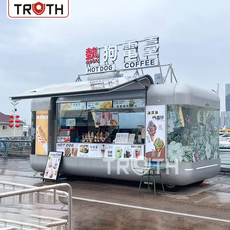 Hot Dog Food Truck With Full Kitchen